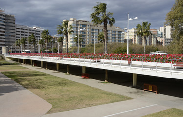 Bridge of Flowers in Valencia, Spain