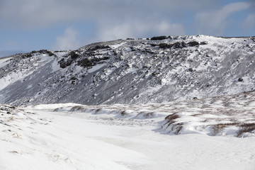 Fototapeta na wymiar Mountain view, Iceland