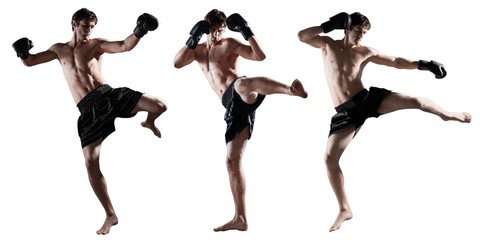 Kick boxer.
