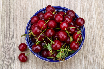 Cherry in the bowl