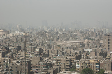 Vista panoramica del Cairo, Egitto
