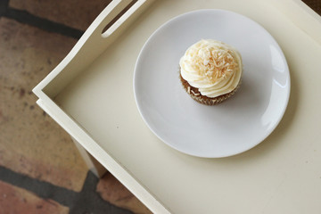 Carrot Cake Cupcake Birds Eye