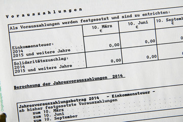 Umsatzsteuererklärung