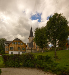 Fototapeta premium Das Dorf Altausse in der Steiermark (Österreich)