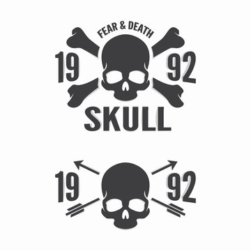 55,975 Skull Bones Logo Images, Stock Photos, 3D objects, & Vectors