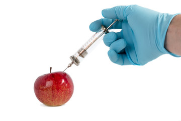 apple syringe hand injection