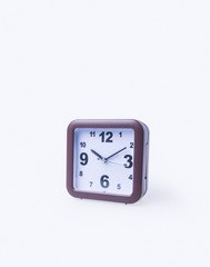 alarm clock. alarm clock on background. alarm clock on the backg