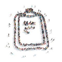 people  shape  sheet cartoon