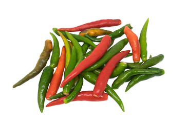 Red & Green Chili [Isolate]