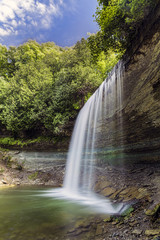 Fototapeta premium Bridal Veil Falls on Manitoulin Island.