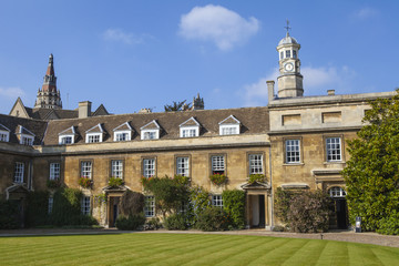 Fototapeta na wymiar Christ's College in Cambridge