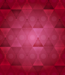 Diamonds Pattern Fantasy, Pink Design