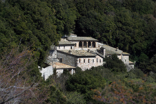 Italia,Umbria,Assisi, Eremo delle Carceri.