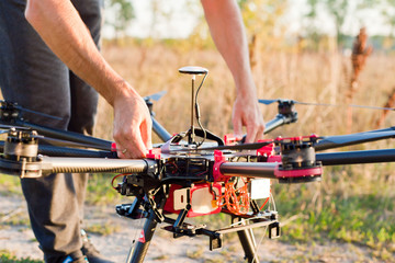 Starting copter