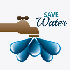 Save water ecology