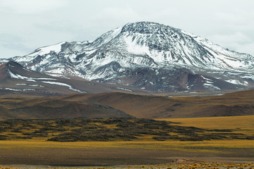 View of mountains in Sico Pass