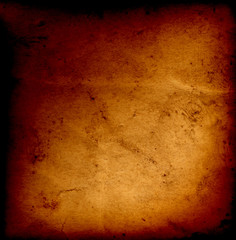 Conceptual old vintage brown paper background
