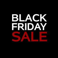 Obraz premium black Friday sale deals web banner black background