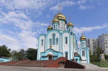 Fototapeta na wymiar St. Vladimir Church, Kharkiv