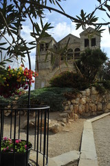 Fototapeta na wymiar The Church of the Transfiguration, Mount Tabor, Israel