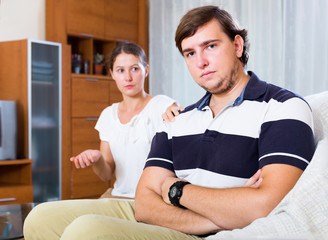 Family trying to put things right indoors