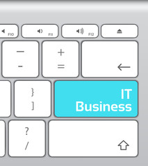 IT Business Enter Button Keyboard