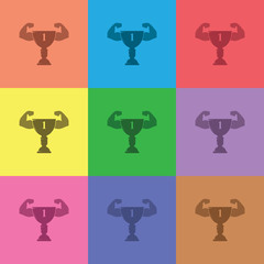 illustration of sport icon