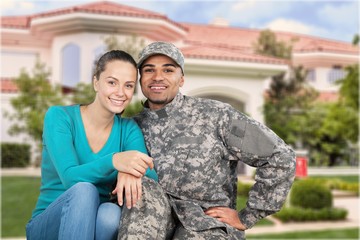 Fototapeta premium Veteran Family.