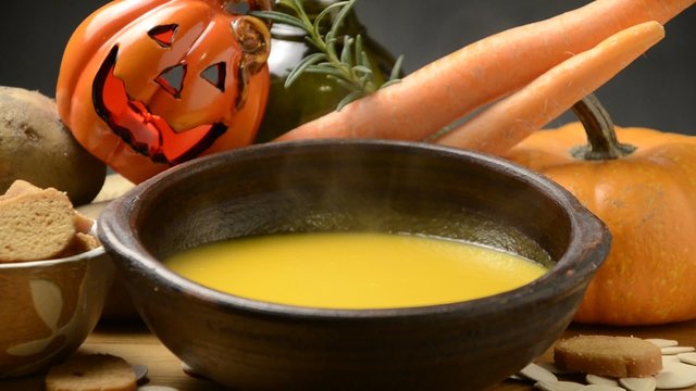 Halloween soup 