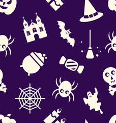 Halloween Seamless Pattern