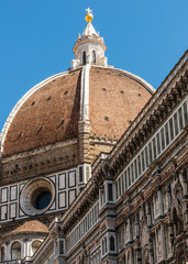 Fototapeta na wymiar Dome of Florence details
