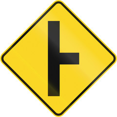 Intersection Ahead In Canada