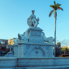 Obraz premium Indian fountain - symbol of Havana, Cuba