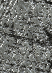 Gouged metal texture