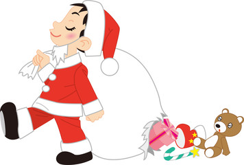 クリスマス　サンタクロース　子供サンタ
