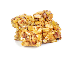 cereal bar isolated on white background