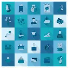 Business and Finance Icon Set