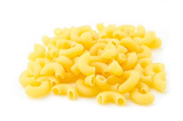 Raw Elbow Macaroni.