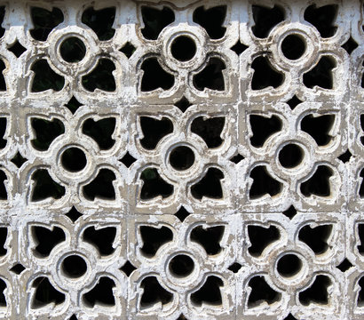 fense made from cement