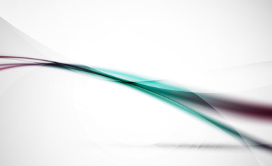 Wave abstract background. Business hi-tech presentation template