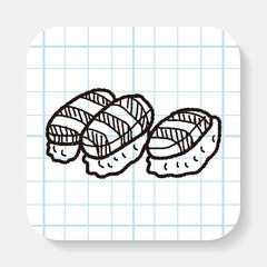 sushi doodle