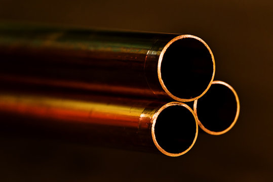 Copper pipes