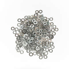 Bolts isolated on white