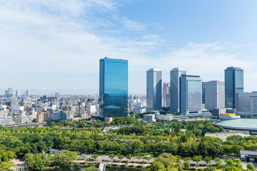 Business building in Japan, Osaka