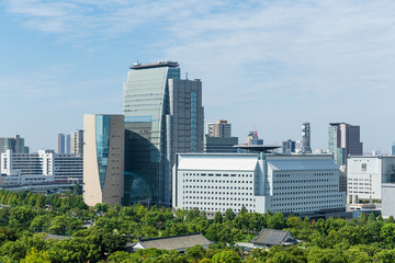 Obraz premium Osaka skyline