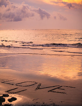 Kuta beach in Bali Indonesia