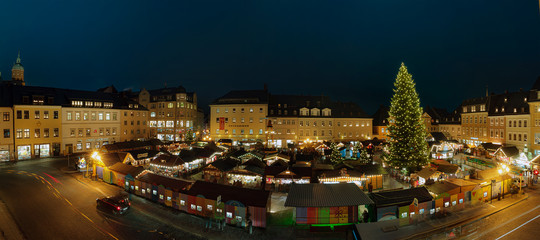 Fototapeta na wymiar Weihnachtsmarkt Annaberg Buchholz