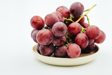 Red grape, perfect product for very delicious food, for health and for good juice and vine. Photo by Vitaliy Mytnik