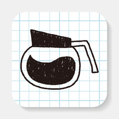 coffee doodle drawing