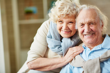 Senior husband and wife